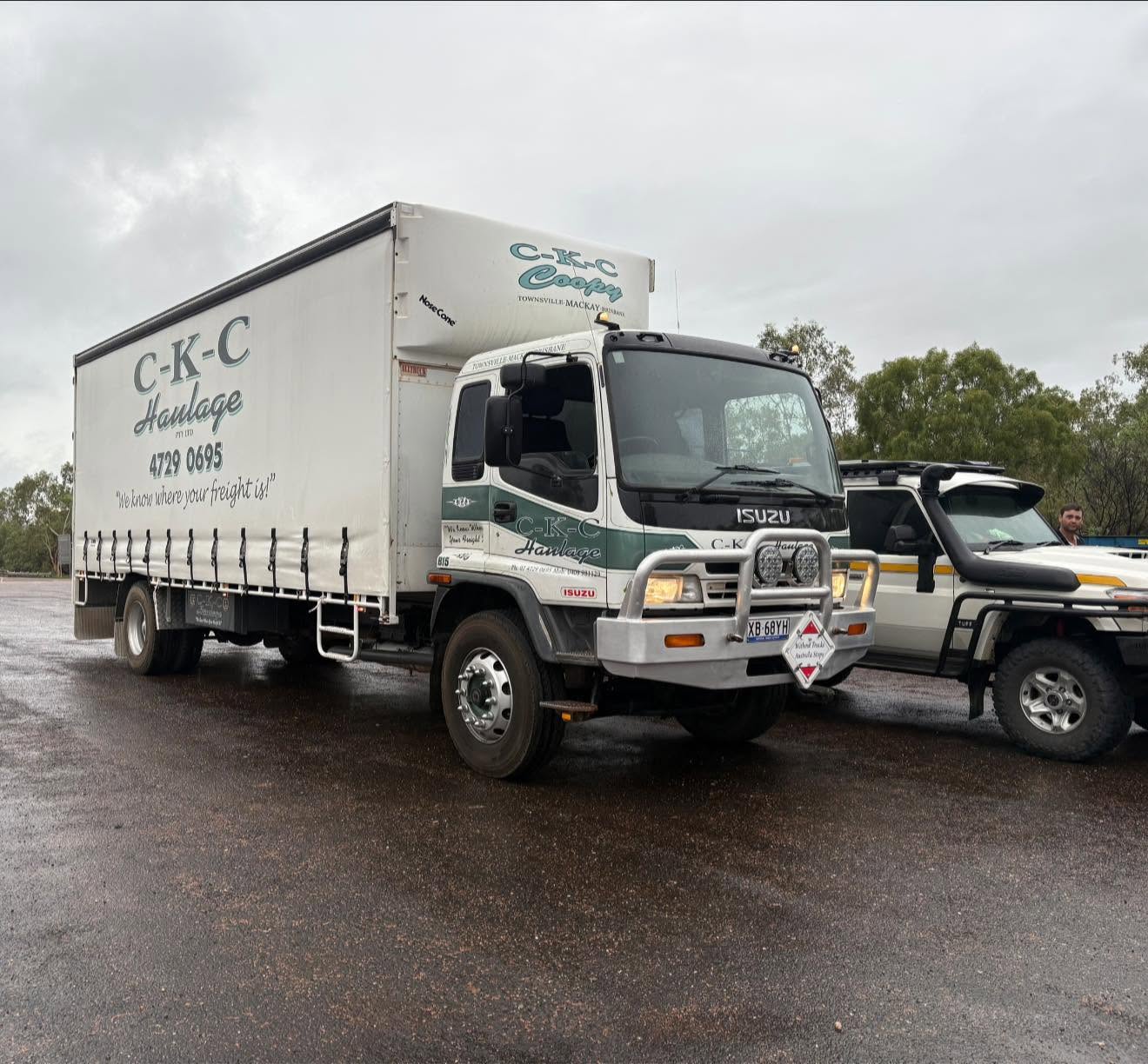 CKC Haulage local delivery vehicle